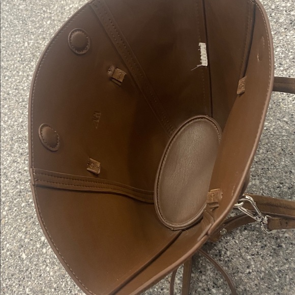 ZARA brown purse with adjustable detachable shoulder strap - Picture 6 of 7